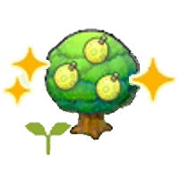 Plantón de árbol perasi (crec.) en Pokémon Pokopia