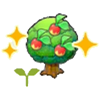 Plantón de árbol zanama (crec.) en Pokémon Pokopia