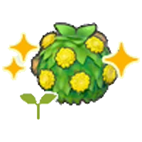 Plantón de arbusto elegante (crec.) en Pokémon Pokopia