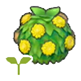 Plantón de arbusto elegante en Pokémon Pokopia