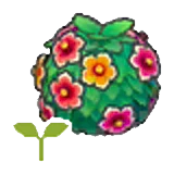 Plantón de arbusto robusto en Pokémon Pokopia