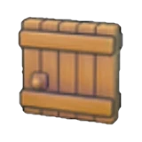 Portón de madera en Pokémon Pokopia