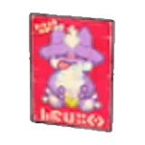 Póster de helado en Pokémon Pokopia
