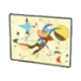 Póster de ninja en Pokémon Pokopia