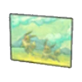 Póster de pradera en Pokémon Pokopia