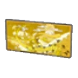 Póster dorado en Pokémon Pokopia