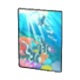 Póster marino en Pokémon Pokopia
