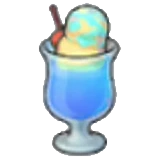 Refresco con helado en Pokémon Pokopia
