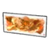 Roaring flame poster en Pokémon Pokopia