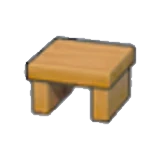 Taburete de madera en Pokémon Pokopia