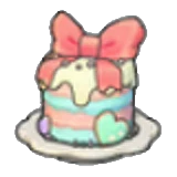 Tarta con lazo en Pokémon Pokopia