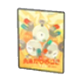Thunder Wave poster en Pokémon Pokopia