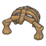 Tronco de fósil escudo en Pokémon Pokopia