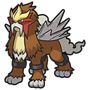 Entei en Pokémon Pokopia