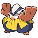 Hariyama en Pokémon Pokopia