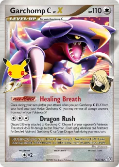 Carta Garchomp C LV.X (Celebraciones)