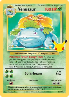 Carta Venusaur (Celebrations: Classic Collection)