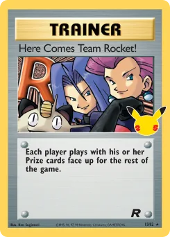Carta Here Comes Team Rocket! (Celebraciones)