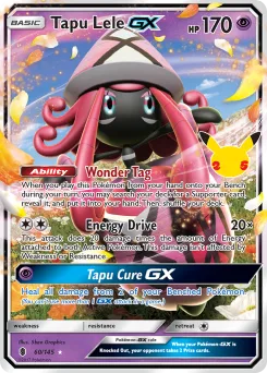 Carta Tapu Lele-GX (Celebrations: Classic Collection)