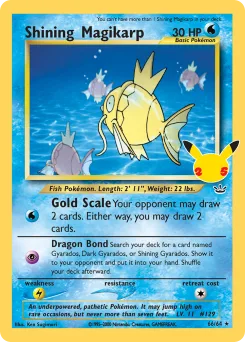 Carta Shining Magikarp (Celebraciones)