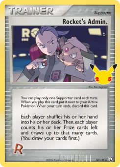 Carta Rocket's Admin. (Celebraciones)