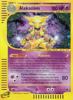 Carta Alakazam (Expedition Base Set)