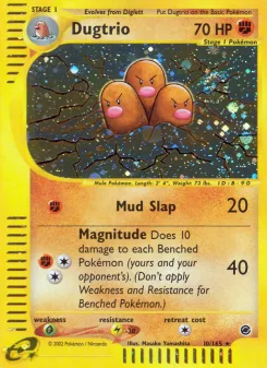 Carta Dugtrio (Expedition Base Set)