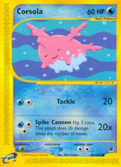 Carta Corsola (Expedition Base Set)