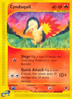 Carta Cyndaquil (Expedition Base Set)