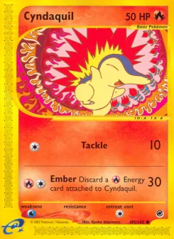 Carta Cyndaquil (Expedition Base Set)
