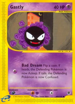 Carta Gastly (Expedition Base Set)