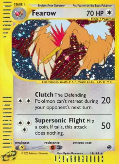 Carta Fearow (Expedition Base Set)