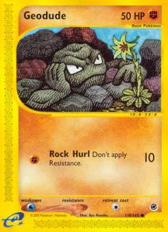 Carta Geodude (Expedition Base Set)