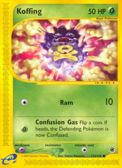 Carta Koffing (Expedition Base Set)