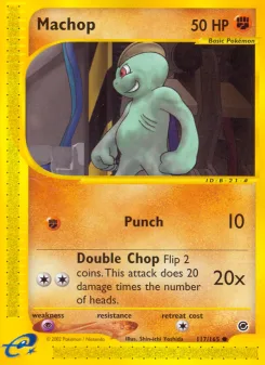 Carta Machop (Expedition Base Set)
