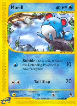 Carta Marill (Expedition Base Set)