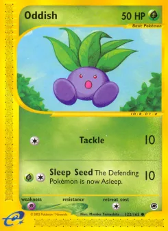 Carta Oddish (Expedition Base Set)