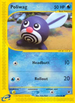 Carta Poliwag (Expedition Base Set)