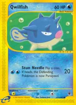 Carta Qwilfish (Expedition Base Set)