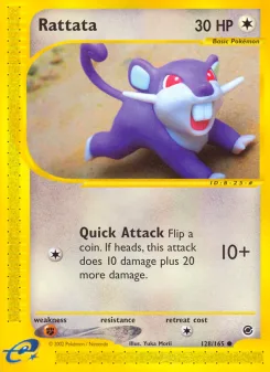 Carta Rattata (Expedition Base Set)