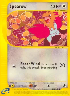 Carta Spearow (Expedition Base Set)