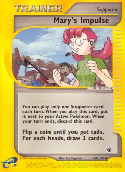 Carta Mary's Impulse (Expedition Base Set)
