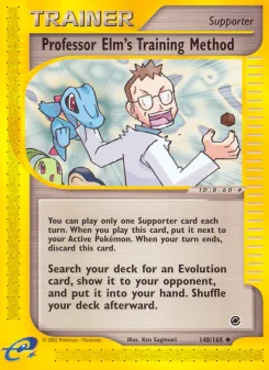 Carta Professor Elm's Training Method (Expedition Base Set)
