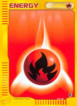 Carta Fire Energy (Expedition Base Set)