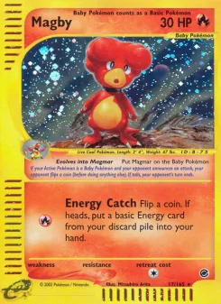 Carta Magby (Expedition Base Set)