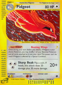 Carta Pidgeot (Expedition Base Set)