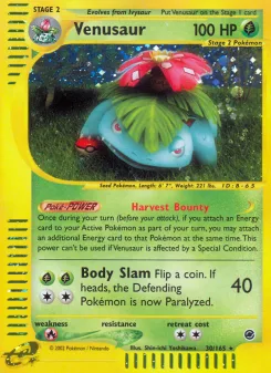 Carta Venusaur (Expedition Base Set)
