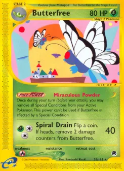 Carta Butterfree (Expedition Base Set)