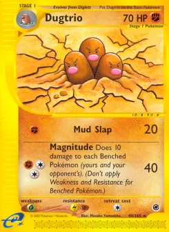 Carta Dugtrio (Expedition Base Set)