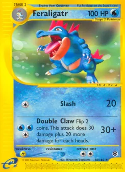 Carta Feraligatr (Expedition Base Set)